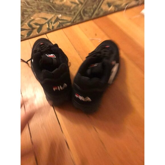 Black FILA Platform Shoes - Picture 4 of 5
